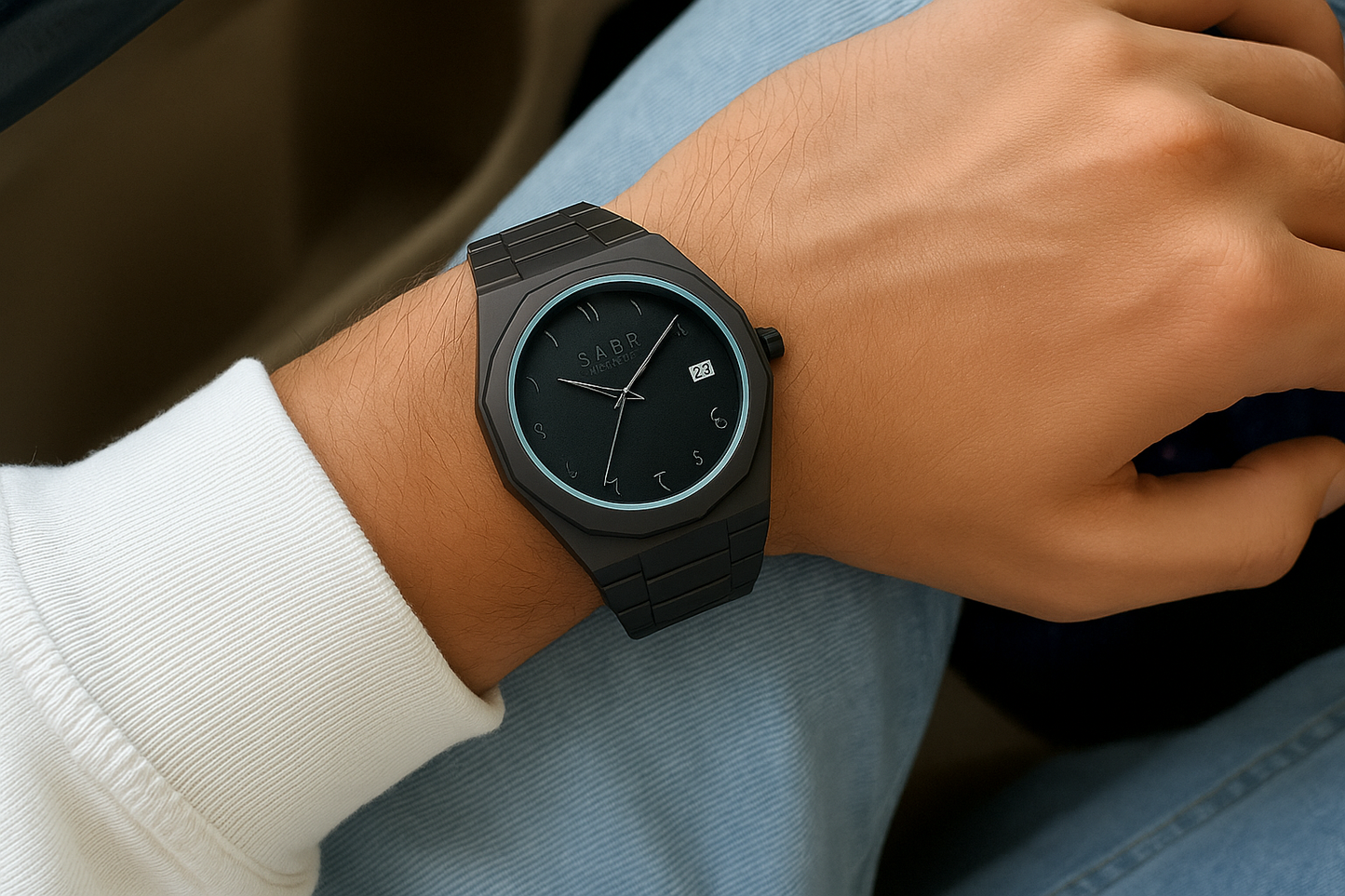 SABR Aura Black Watch – Date