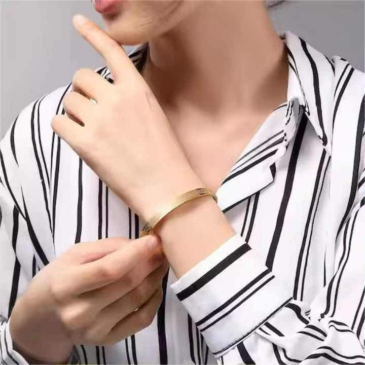 Stainless Steel - Cuff Bangle