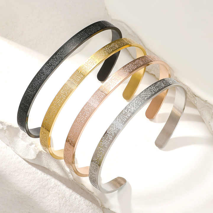 Stainless Steel - Cuff Bangle